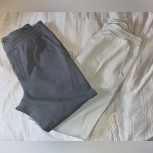 2 pairs XL lululemon athletica Men's Chinos in Gray and Cream